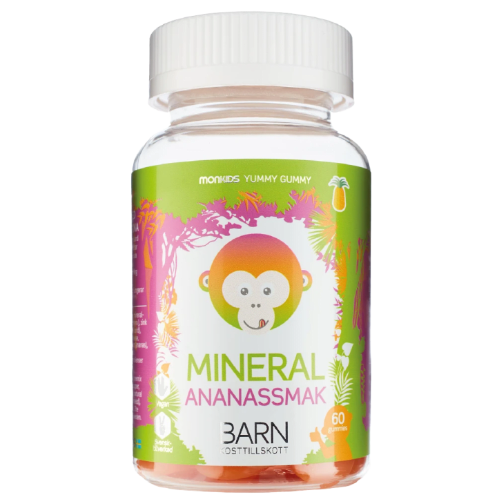 Monkids Mineral Barn Ananas 60 st Monkids