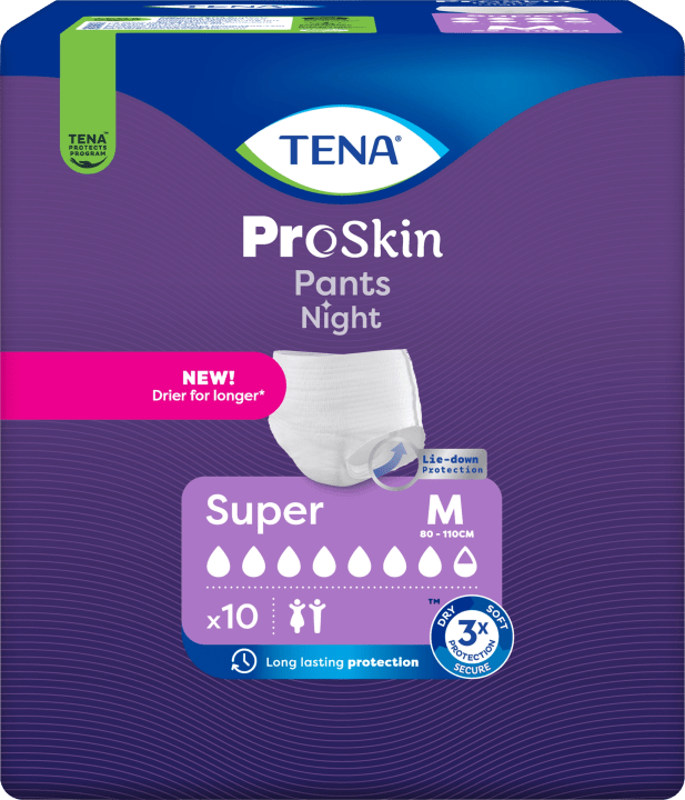 TENA Pants Night Super Medium 10-pack Tena