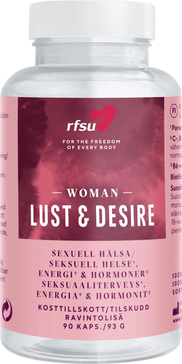 RFSU Lust & Desire Woman 90 kapslar Rfsu