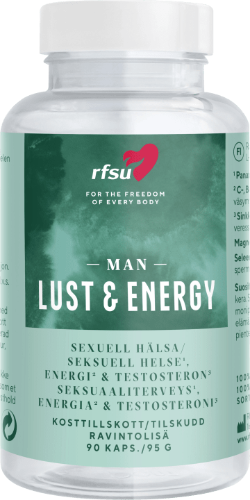 RFSU Lust & Energy Man 90 kapslar Rfsu