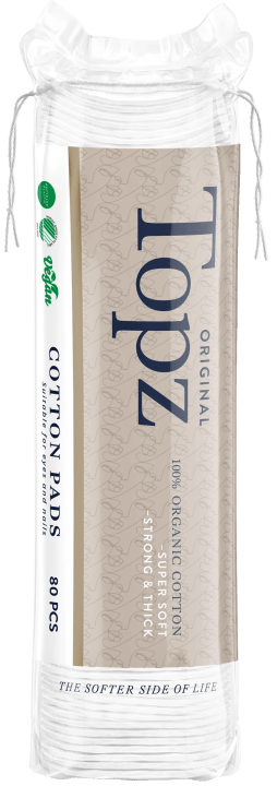 Topz Premium Original Make Up Pads 80 st Topz