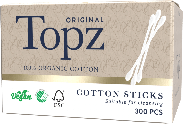 Topz Premium Cotton Sticks 300 st Topz