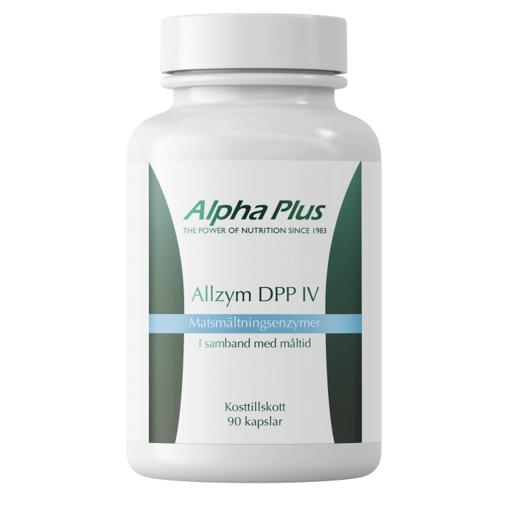 Alpha Plus AllZym DPP IV 90 kapslar Alpha Plus