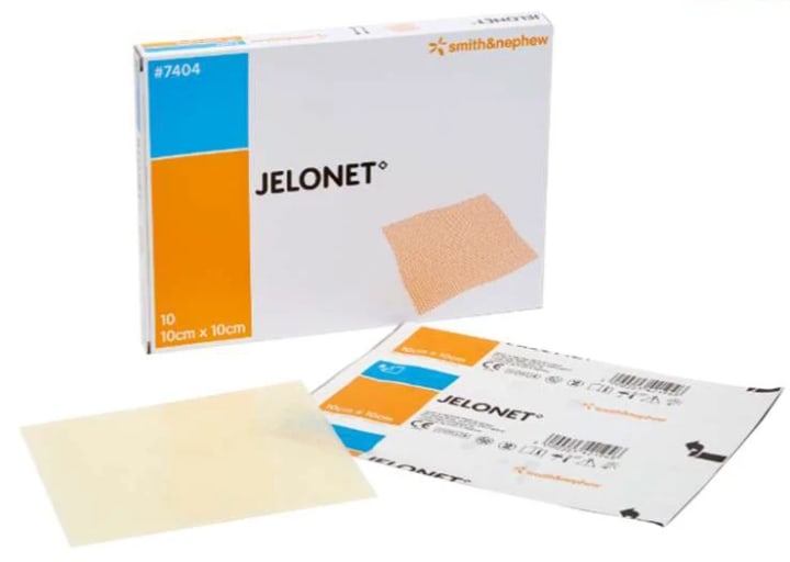 Jelonet salvkompress 10 st Jelonet