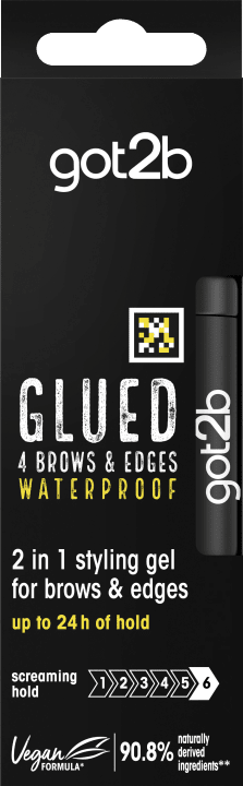 Schwarzkopf got2b Glued 4 Brows & Edges Vattenfast Gel 16 ml Schwarzkopf