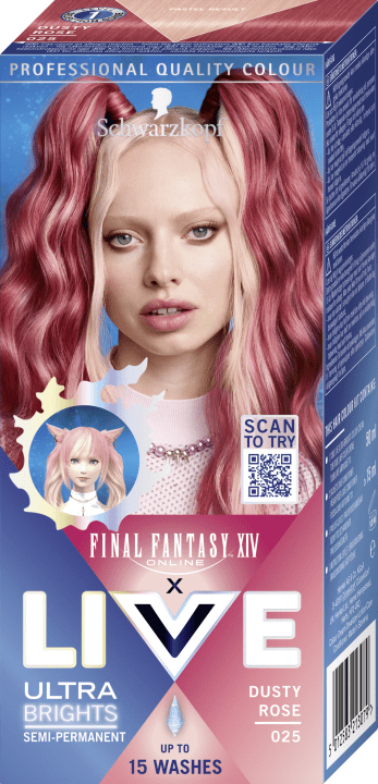 Schwarzkopf LIVE Ultra Brights 025 Dusty Rose Schwarzkopf