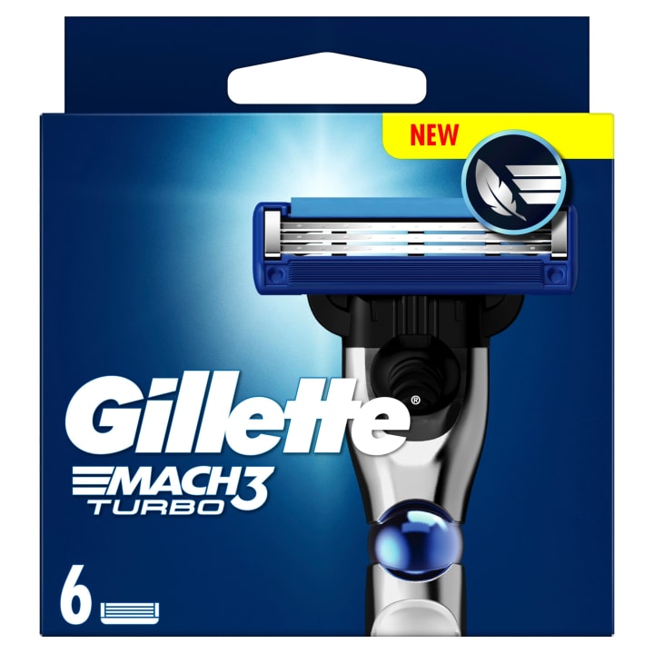 Gillette Mach3 Turbo 6 st Gillette