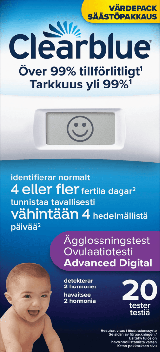 Clearblue Advanced Ägglossningstest 20 st Clearblue