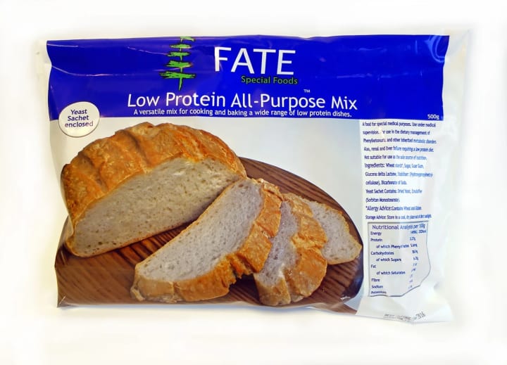 Fate Low Protein All Purpose Mix 500 g Fate