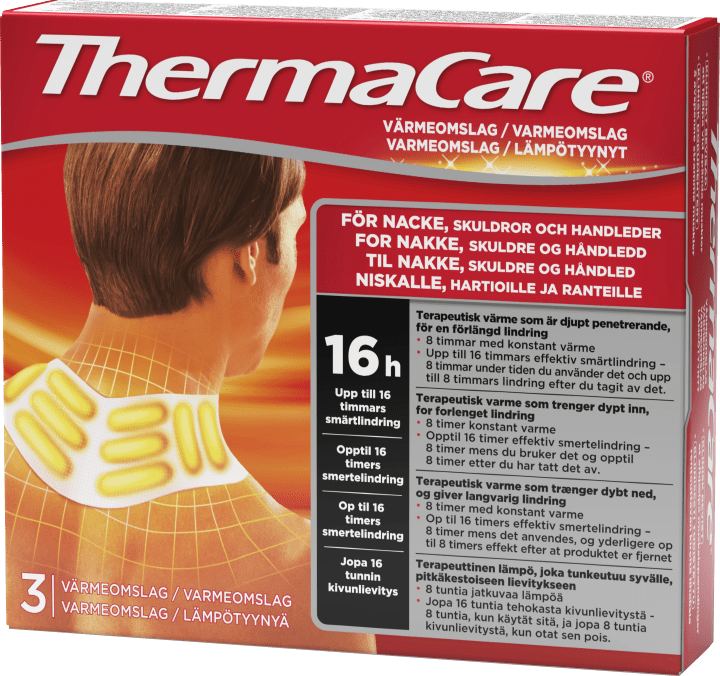 ThermaCare Nacke & Axel 3 st Thermacare
