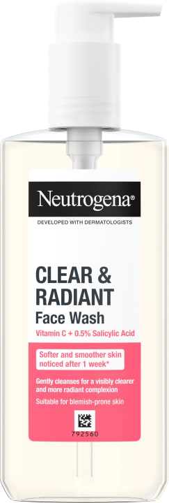 Neutrogena Clear & Radiant Face Wash 200 ml Neutrogena