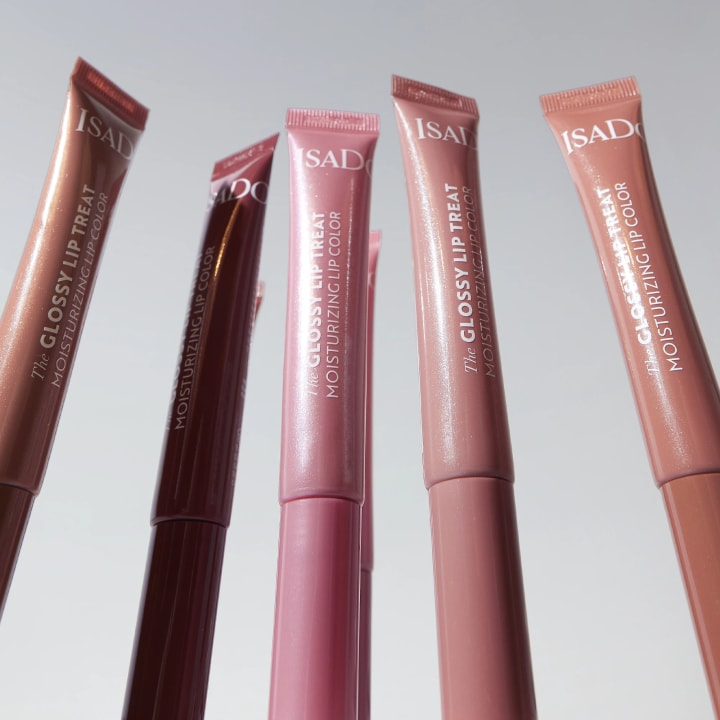 Isadora Glossy Lip Treat 13 ml 55 Silky Pink IsaDora