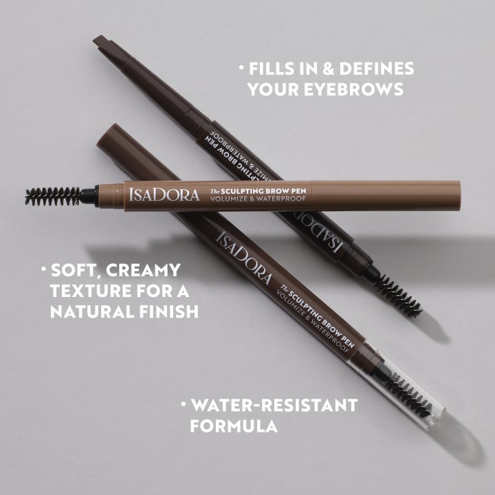 The Sculpting Brow Pen Volumize & Waterproof Light Brown IsaDora