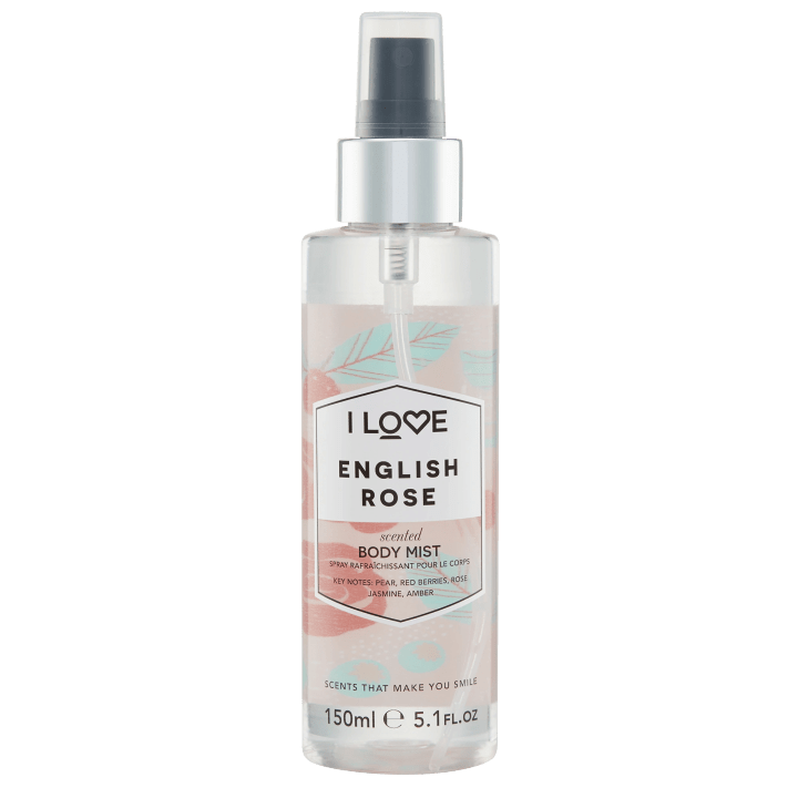 I LOVE Signature Body Mist English Rose 150 ml I Love...
