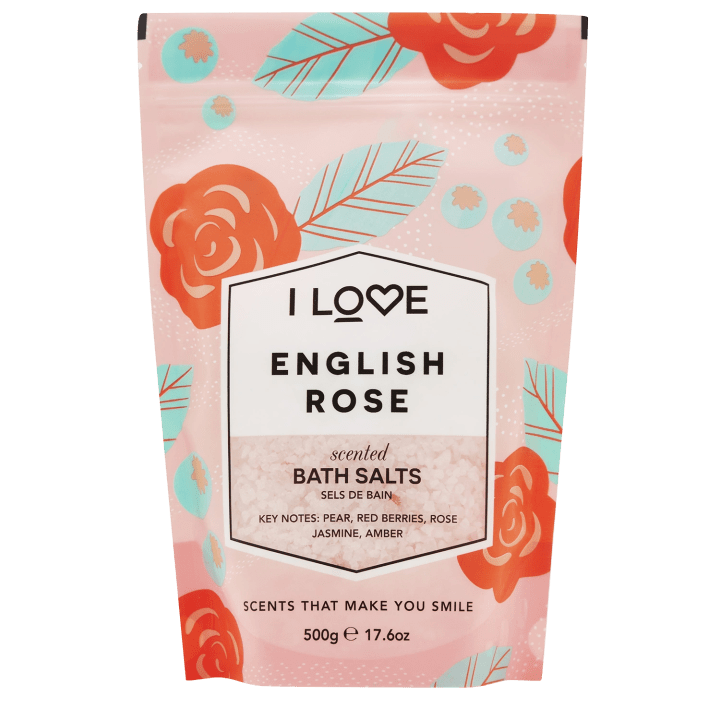 I LOVE Signature Bath Salts English Rose 500 g I Love...