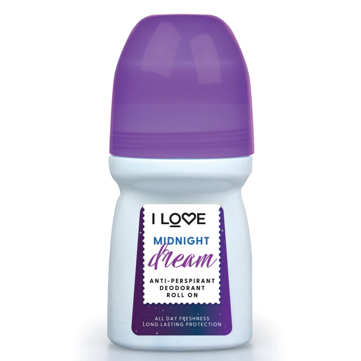 I LOVE Anti Perspirant Deodorant Roll On Midnight Dream 50 ml I Love...