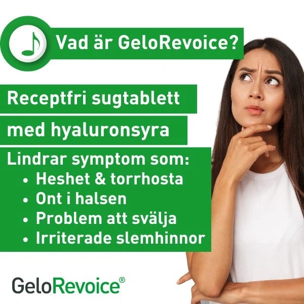 GeloRevoice halstablett 20 st Citrus-Mentol Gelorevoice