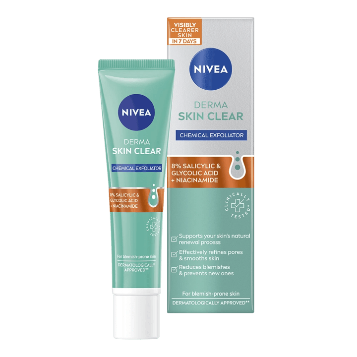 Nivea Derma Skin Clear Night Exfoliator 40 ml Nivea