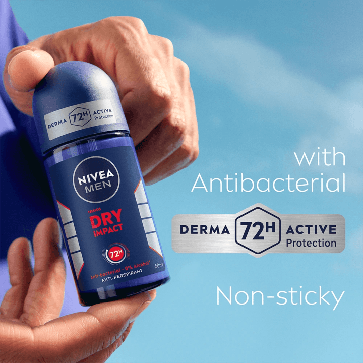 Nivea Men Dry Impact Roll On 50 ml Nivea