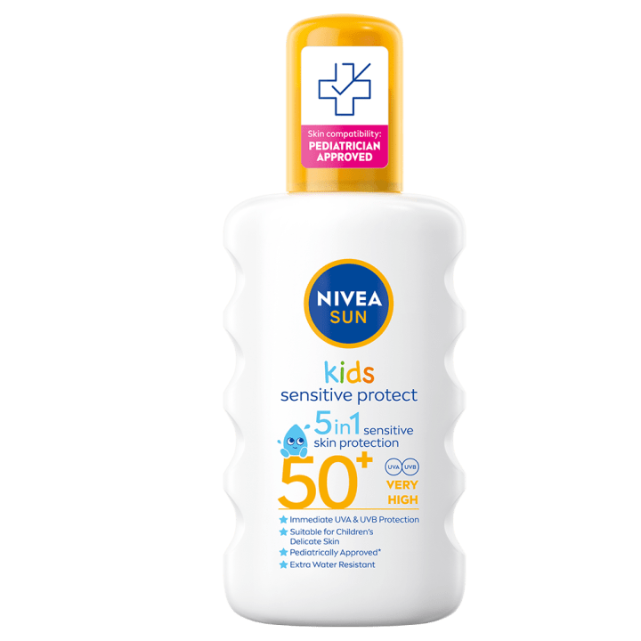 Nivea Sun Kids Sensitive Protect & Play Sun Spray SPF 50+ 200 ml Nivea