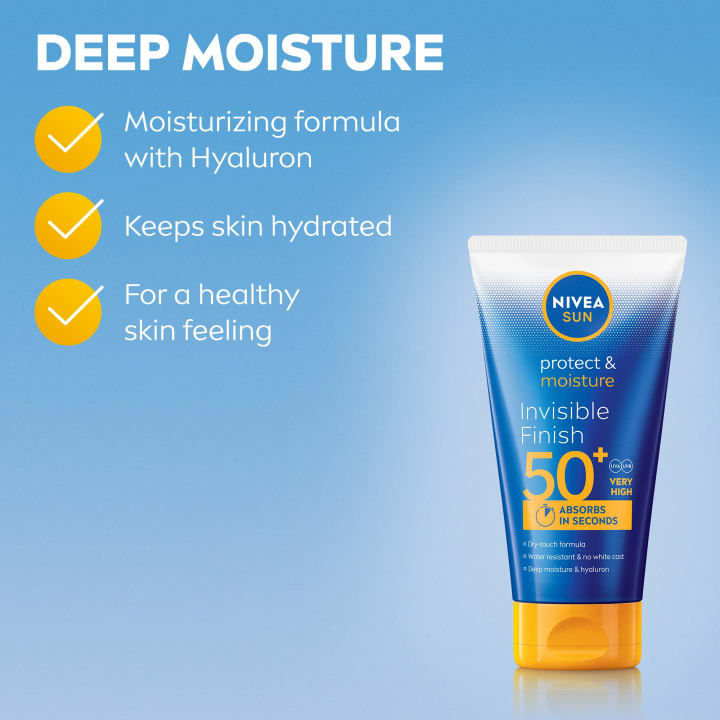 Nivea Sun Protect & Moisture Invisible Finish Lotion SPF 50+ 150 ml Nivea