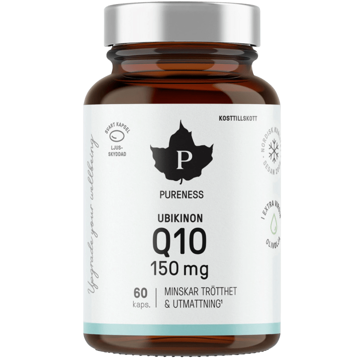 Pureness Q10 Ubikinon 150 mg 60 kapslar Pureness
