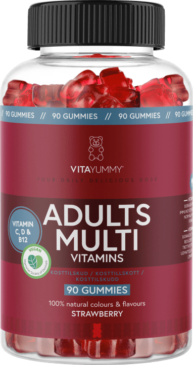 VitaYummy Adults Multivitamin Strawberry 90 st VitaYummy