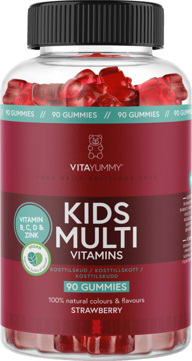 VitaYummy Kids Multivitamin Strawberry 90 st VitaYummy