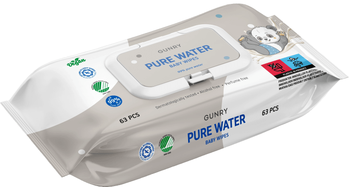Gunry Baby Water Wipes 63 st Gunry