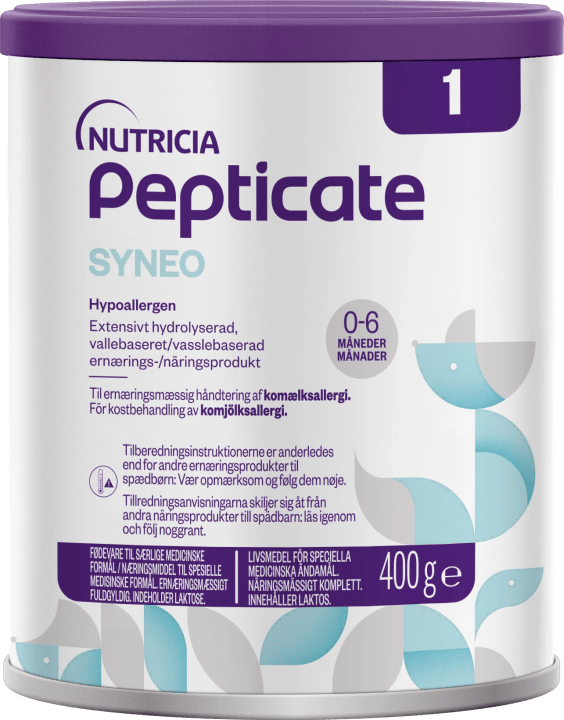 Pepticate Syneo 1 Modersmjölkersättning 400 g Pepticate