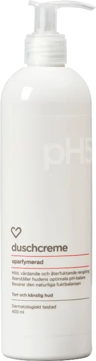 Hjärtats pH5 Duschcreme Oparfymerad 400ml Hjärtats