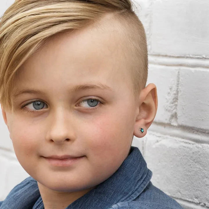 Blomdahl Örhängen Star Aquamarine 6 mm Blomdahl