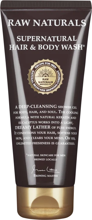 Raw Naturals Hair & Body Wash 200 ml Raw Naturals