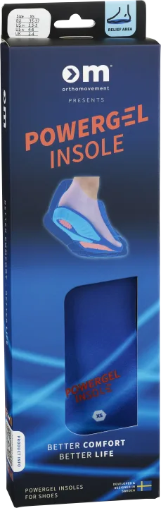 Ortho Movement Powergel Insole 35-37 Ortho Movement