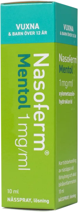 Nasoferm Mentol Nässpray 10ml Nasoferm