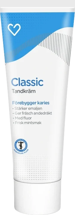 Hjärtats Tandkräm Classic 75 ml Hjärtats