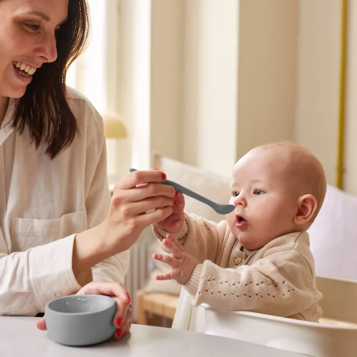 Everyday Baby Sked Silikon med Metallkärna Quiet Grey 2-pack Everyday Baby