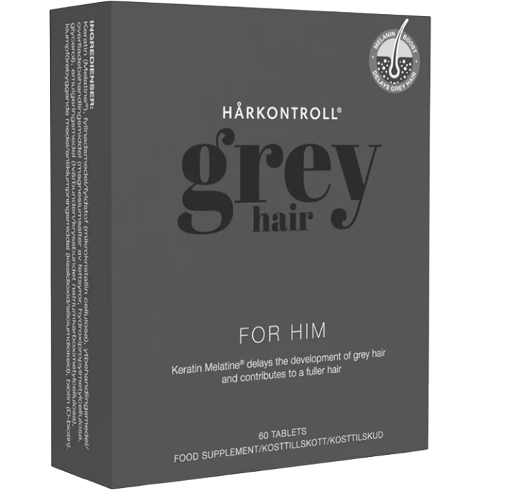 Hårkontroll Grey Hair For Him 60 st Hårkontroll