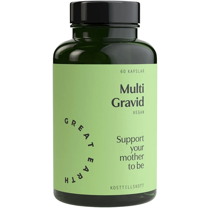 Great Earth Multi Gravid 60 kapslar Great Earth