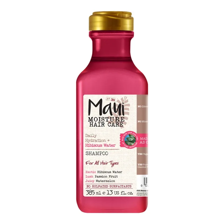 Maui Moisture Lightweight Hydration + Hibiscus Water Shampoo 385 ml Maui Moisture