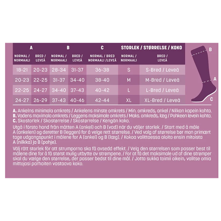 Mabs Nylon Knee Tan 1 par XL Mabs