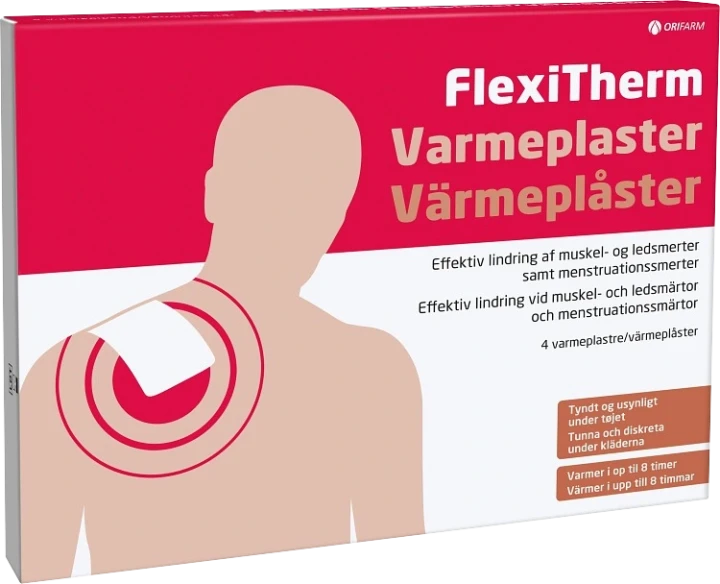 FlexiTherm Värmeplåster 4 st Flexi Therm