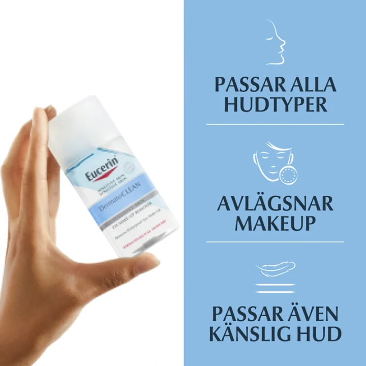 Eucerin DermatoClean Eye Makeup Remover 125ml Eucerin