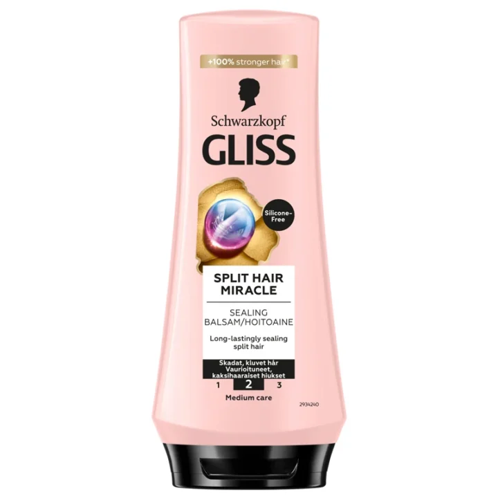 Schwarzkopf Gliss Split Hair Miracle Sealing Conditioner for Damaged Hair & Split Hair 200 ml Schwarzkopf