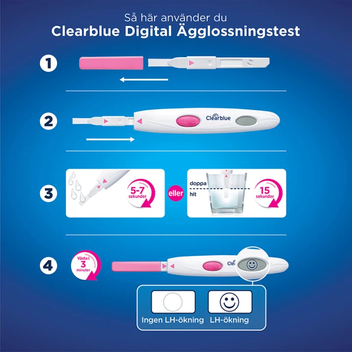 Clearblue Digitalt Ägglossningstest 10 st Clearblue
