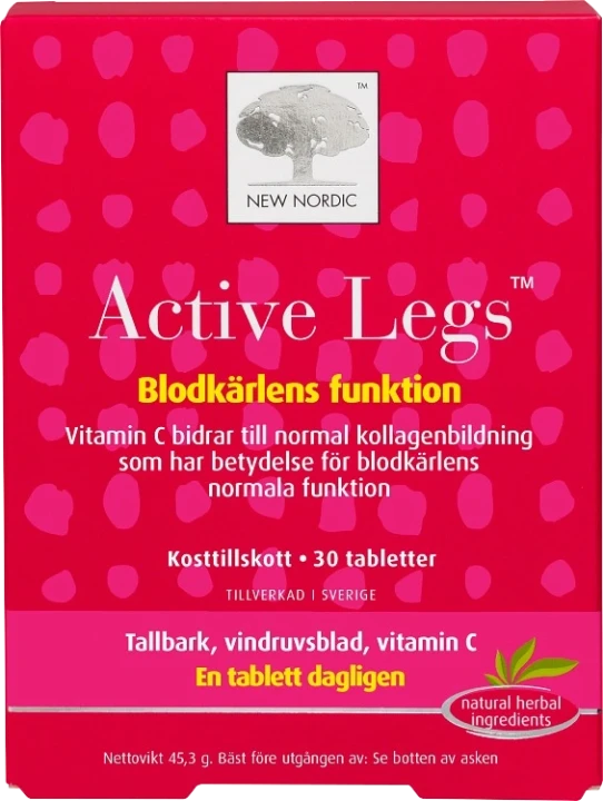 New Nordic Active Legs Tablett 30 st New Nordic