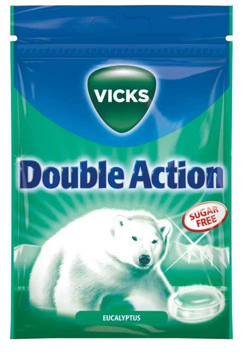 Vicks Double Action Sugar Free 72 g Vicks
