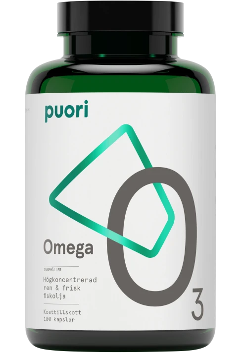 Puori O3 Omega-3 2000 mg 180 kapslar Puori