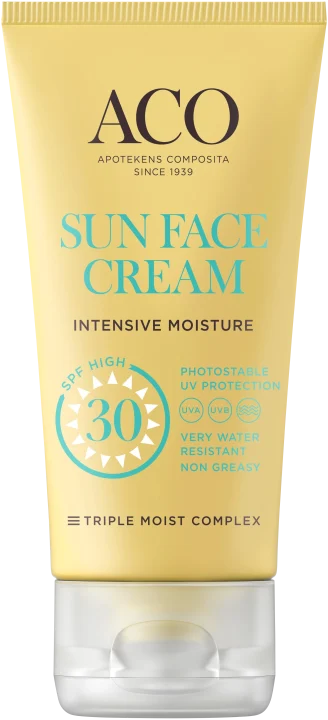 ACO Sun Face Cream SPF 30 50 ml ACO