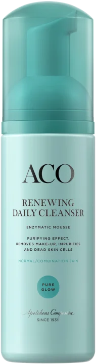 ACO Face Pure Glow Renewing Daily Cleanser Parfymerad 150 ml ACO